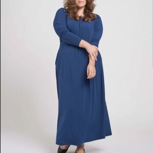 Universal Standard | Long Sleeve Maxi Dress